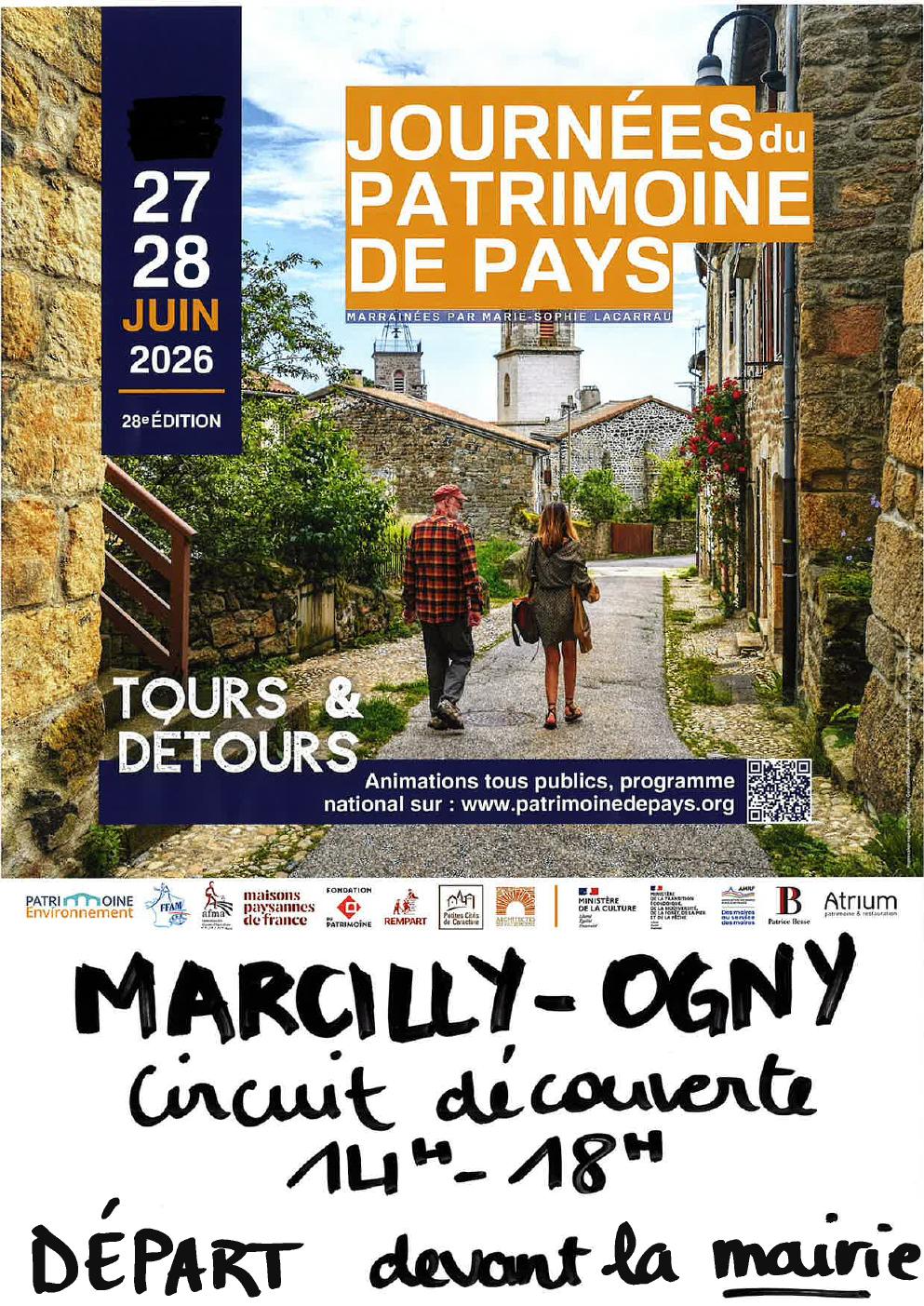 Découverte du village de Marcilly-Ogny