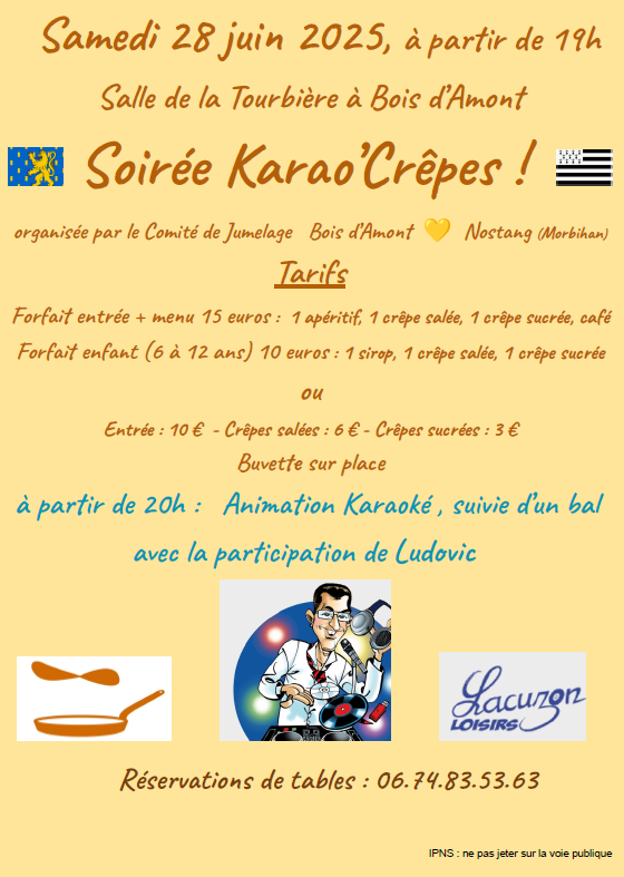 Soirée KARAO'CRÊPES