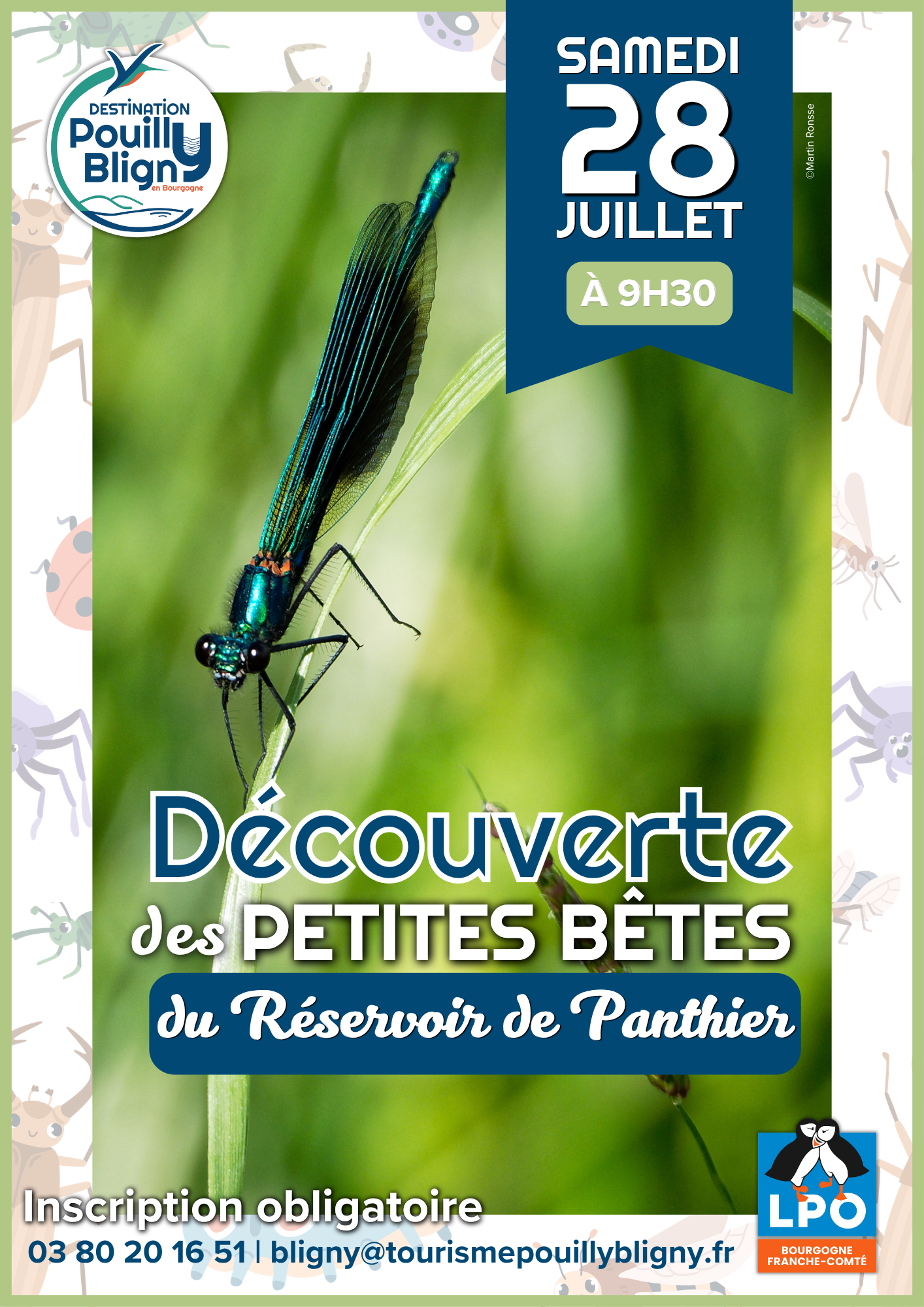 Découverte des petites bêtes au réservoir de Panthier