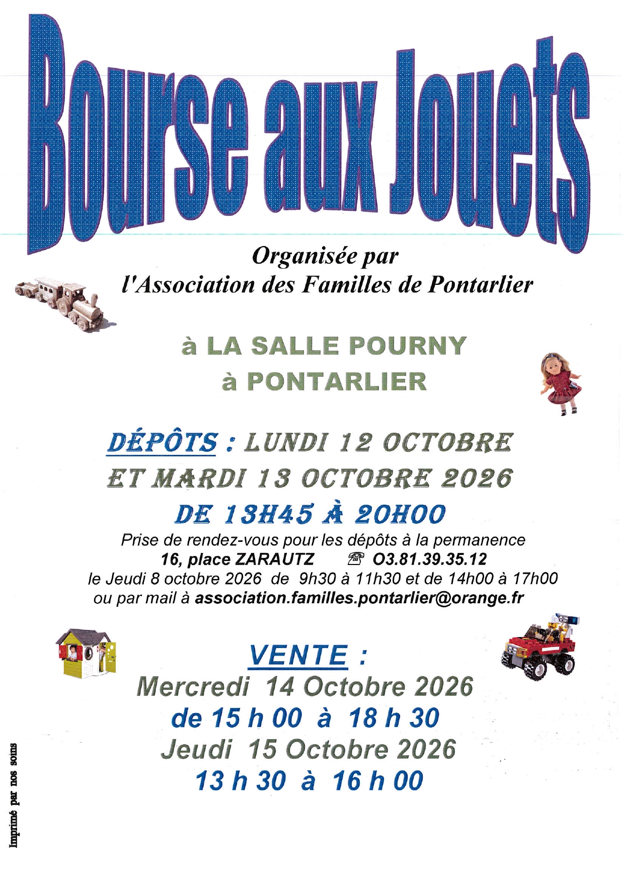 Bourse aux jouets