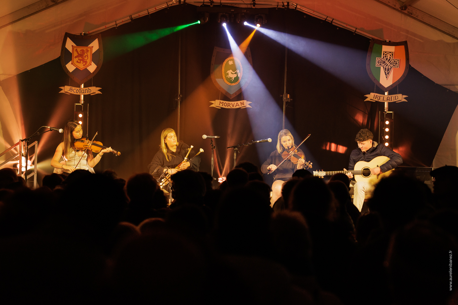 Concert bal sous chapiteau