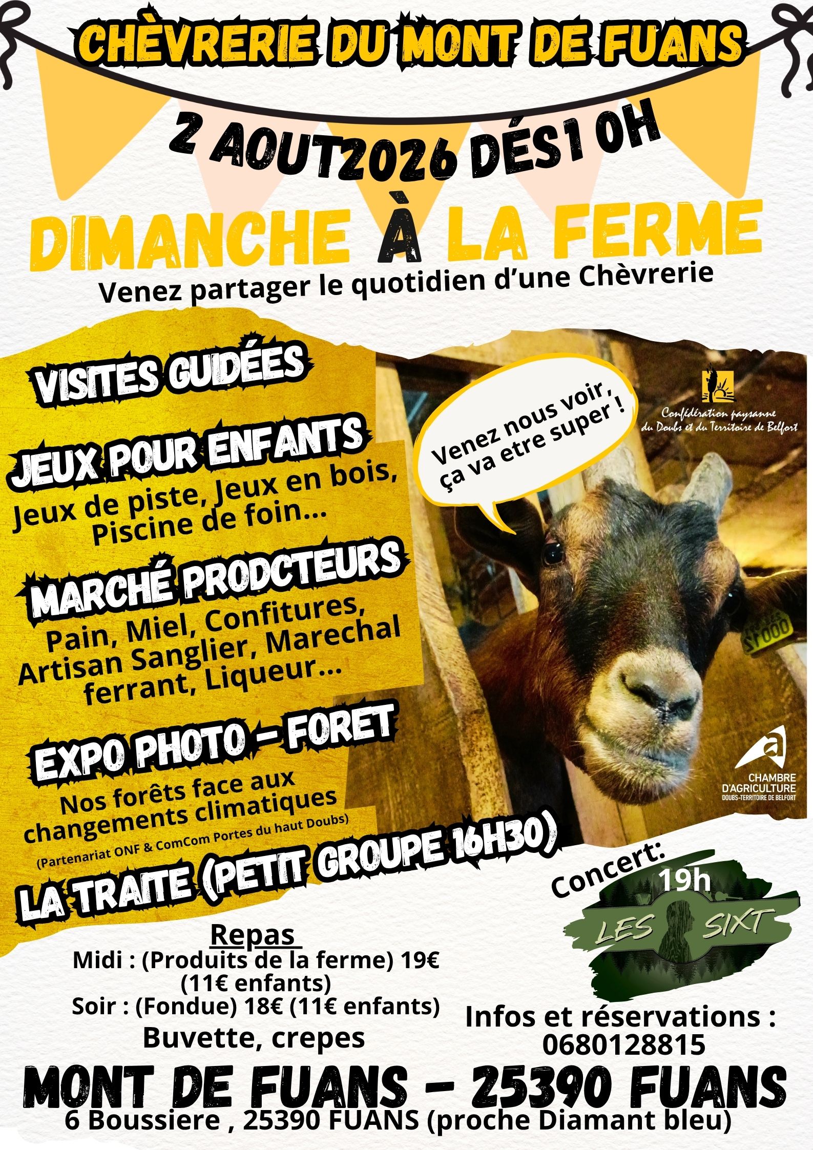 Un Dimanche à la Ferme - Chèvrerie du Mont de Fuans