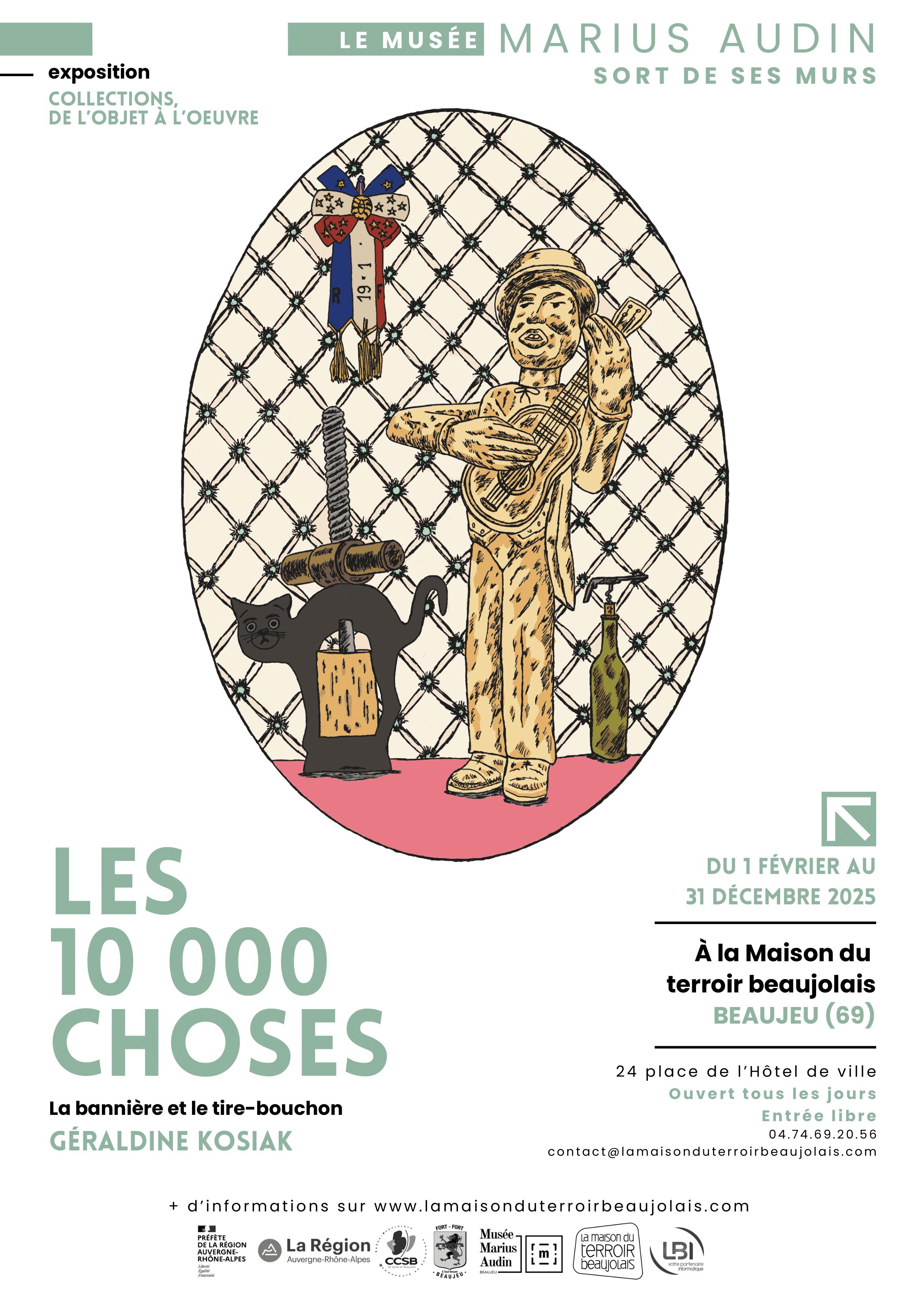 Exposition “Les 10 000 Choses” – Géraldine KOSIAK