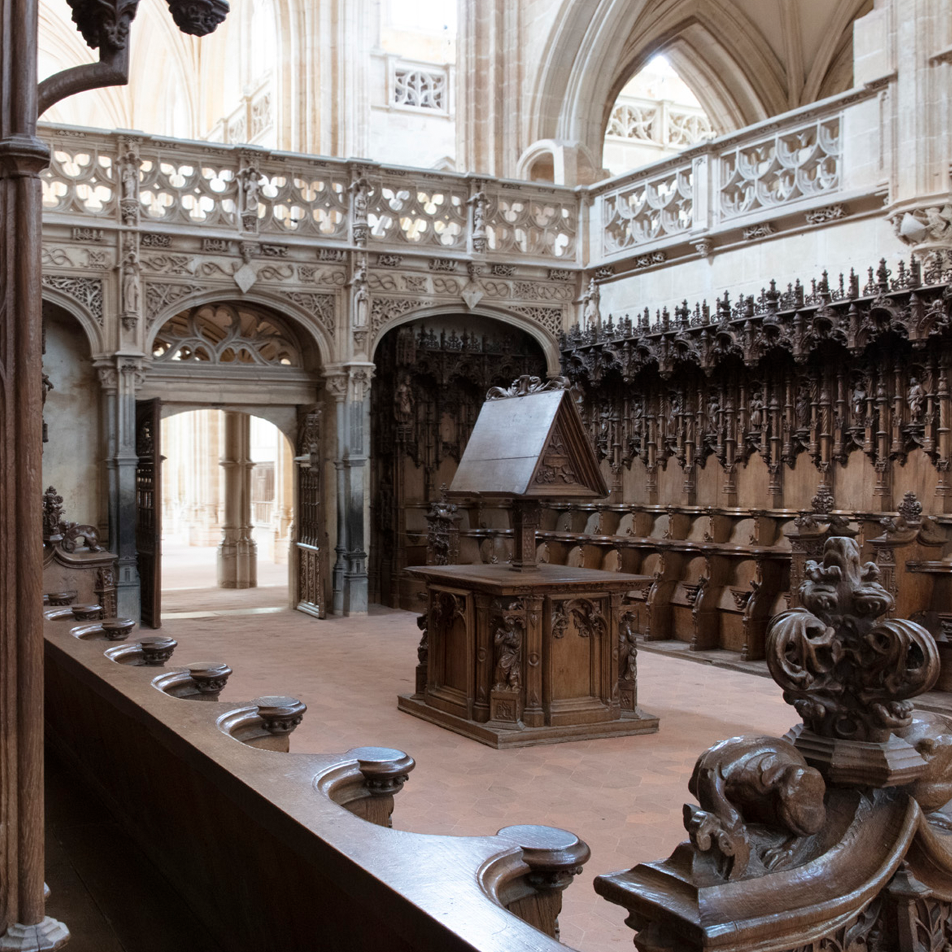 Visite Les stalles