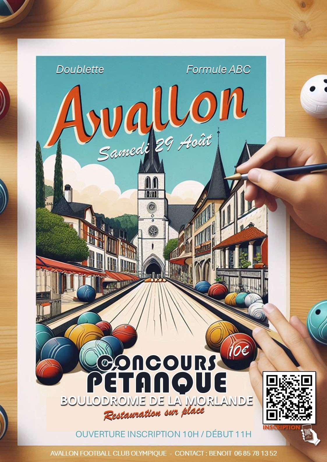 Concours de pétanque