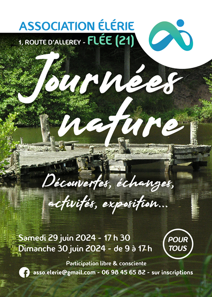29 et 30 juin Journées nature Elerie