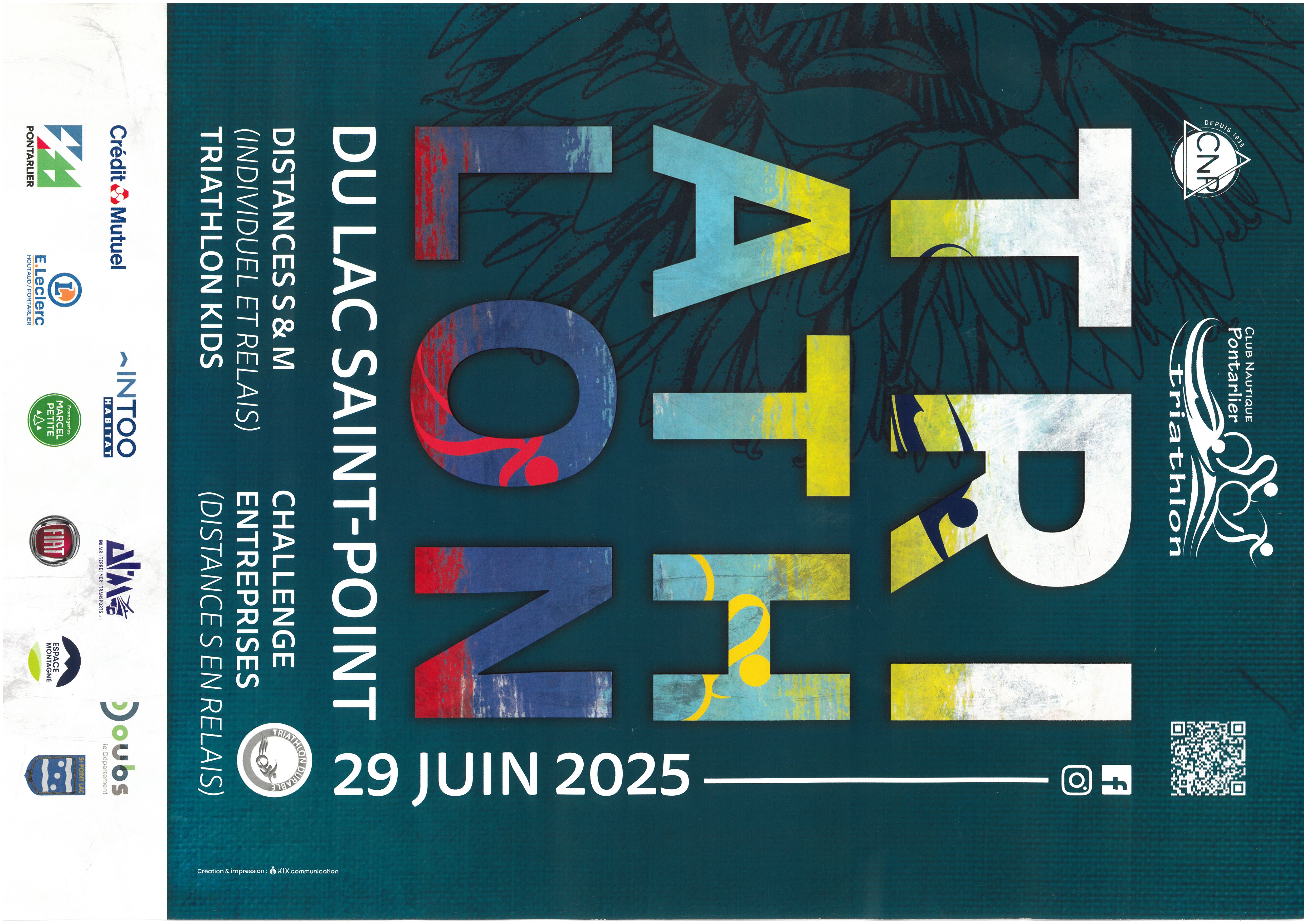 Triathlon du lac Saint-Point