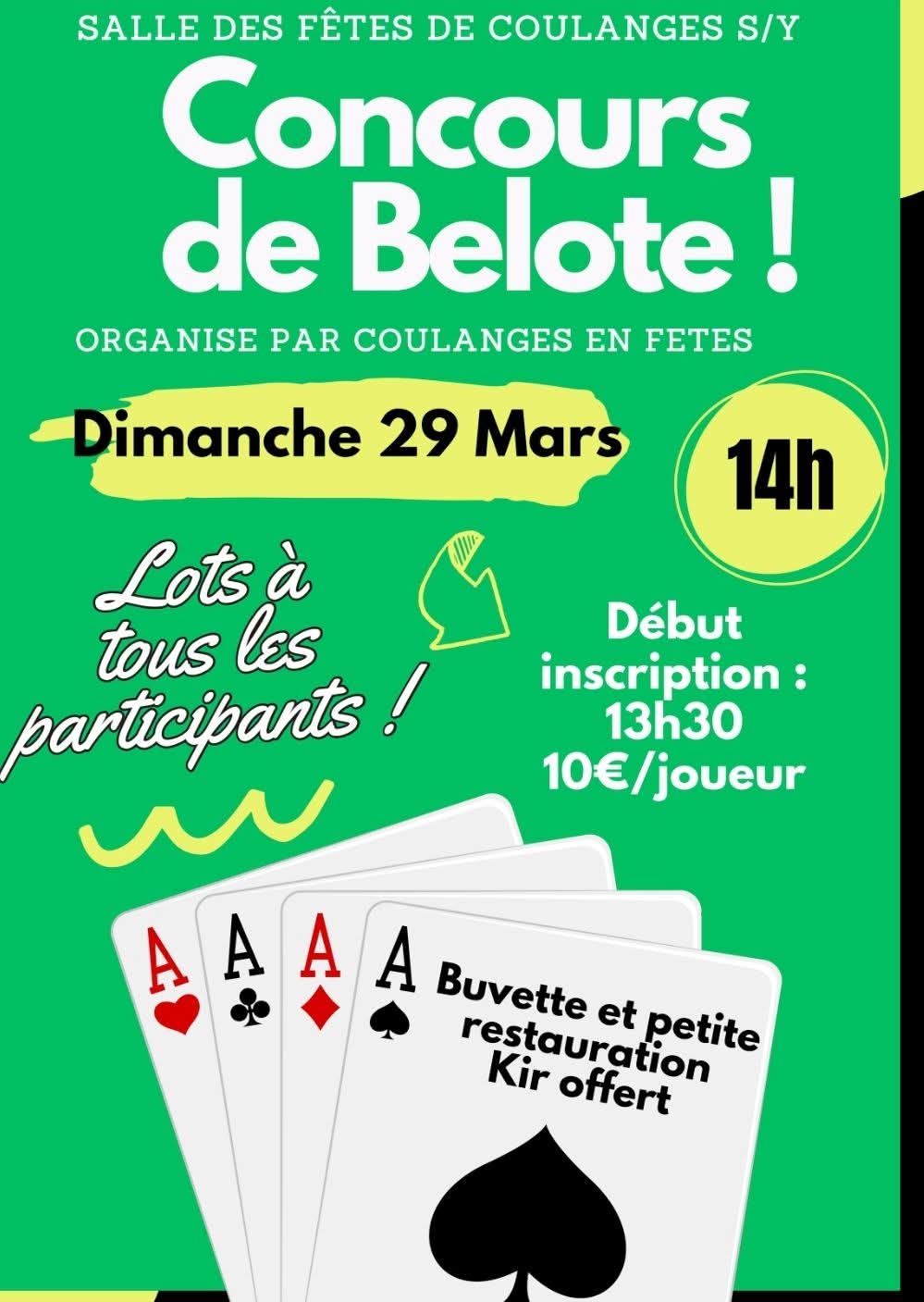 Concours de Belote !