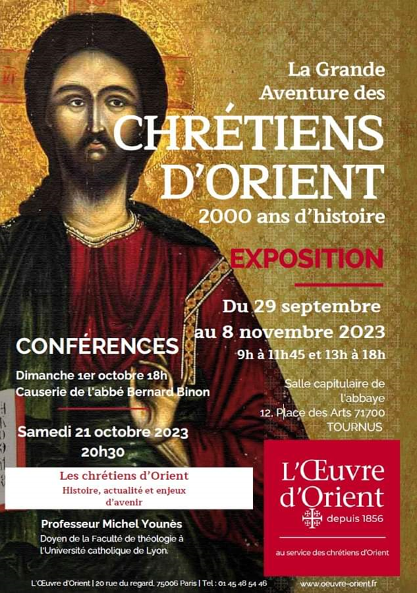 29 sept - 8 novembre - chrétiens orient