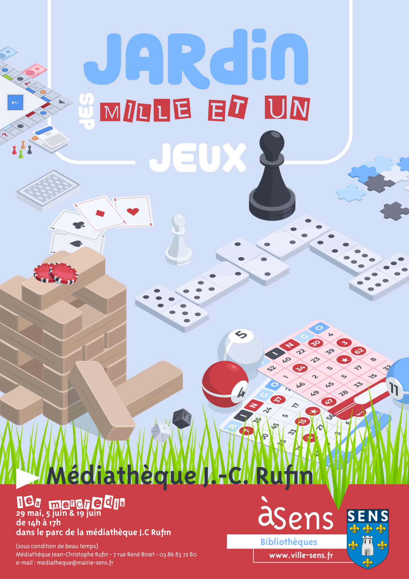 Jardin des milles et un jeux Sens
