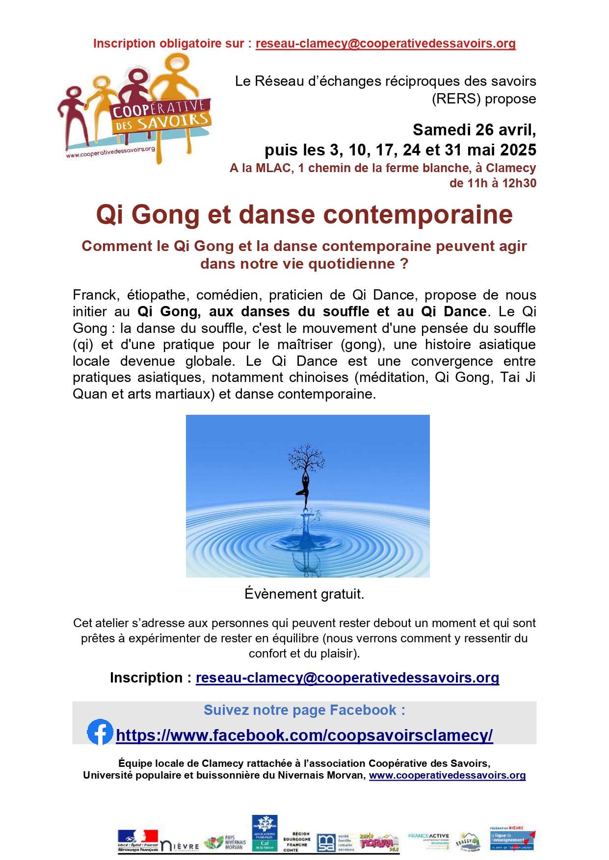 QI GONG ET DANSE CONTEMPORAINE