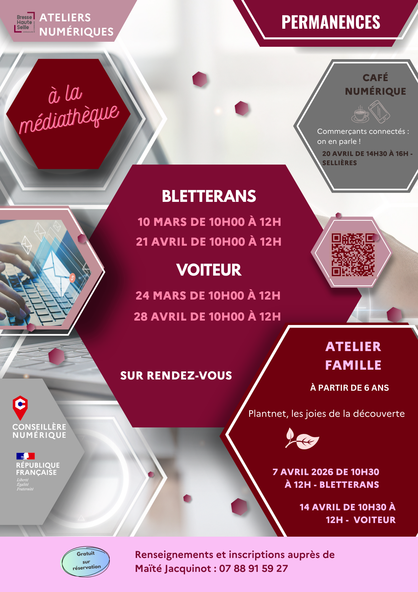 Café numérique ; commerçants connectés : on en parle