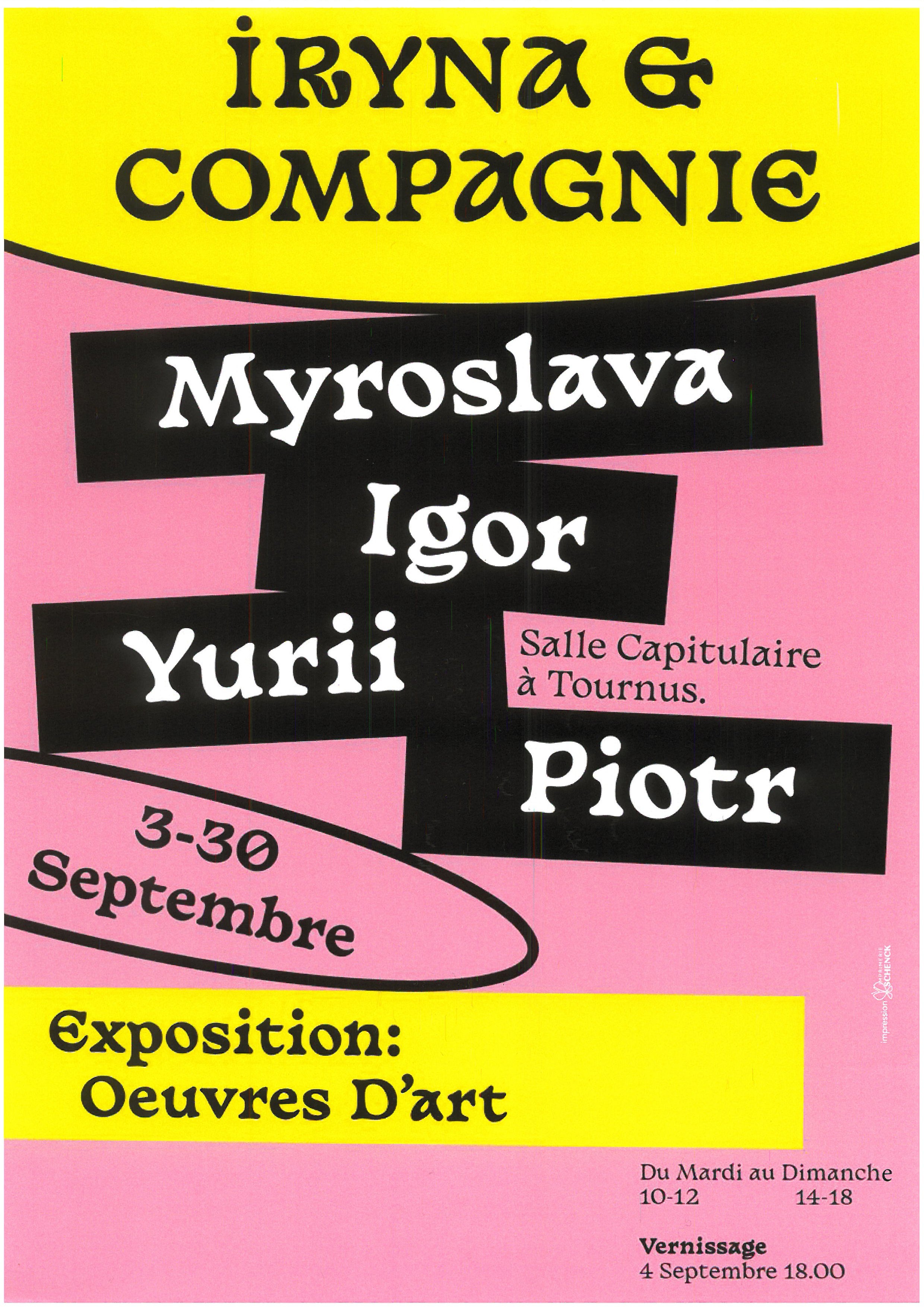 Iryna et compagnie