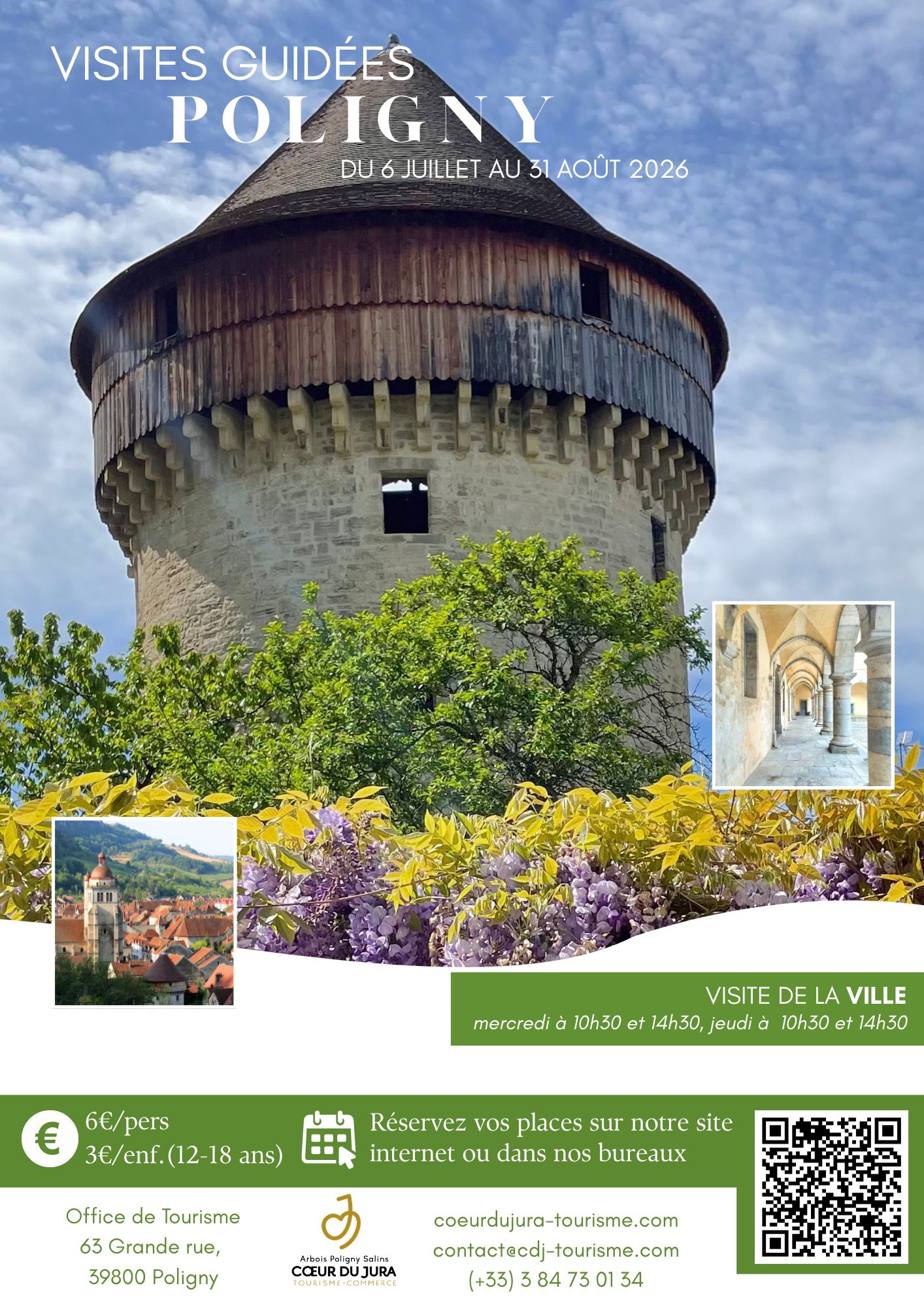 Visite de Poligny