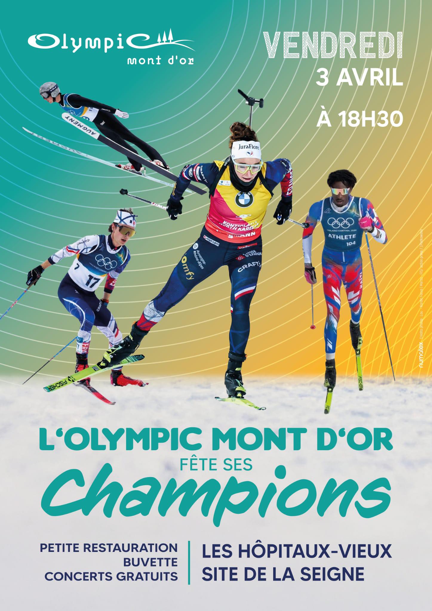 L'Olympic Mont d'Or fête ses champions !