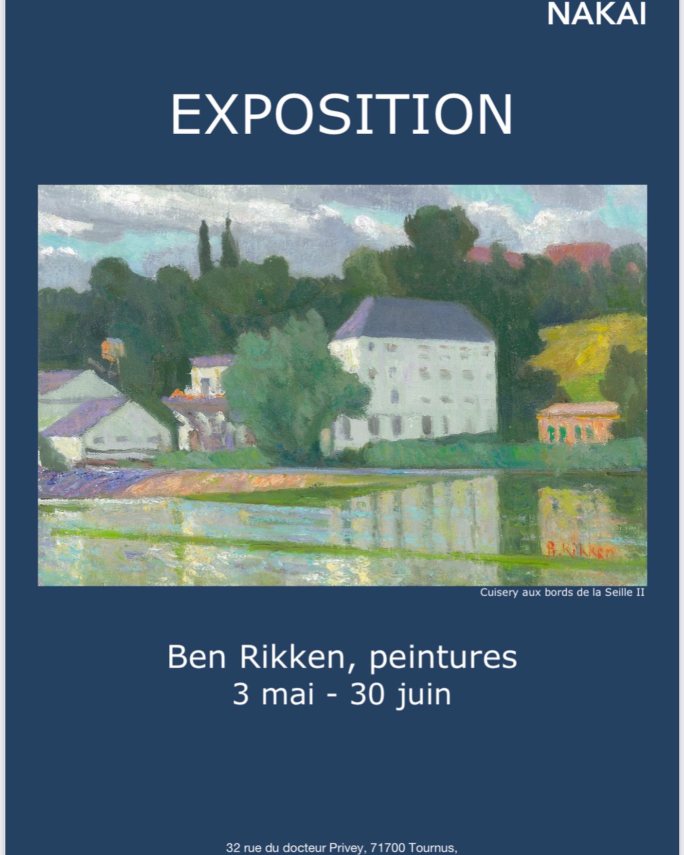 3 mai - 30 juin ben rikken nakai