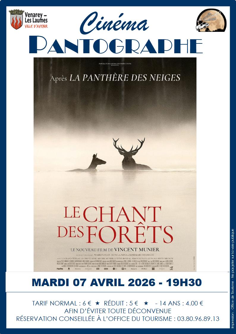 Séance cinéma "Le chant des forêts"