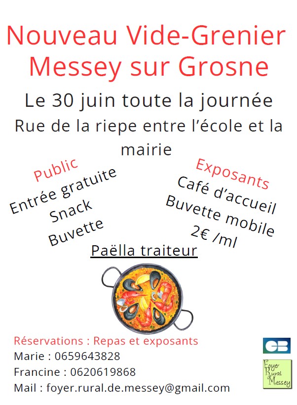 Vide grenier Messey