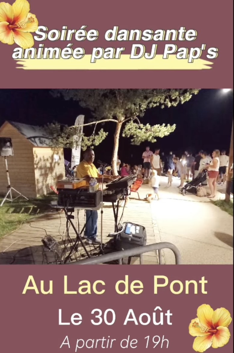 30 août 25 lac pont soirée dansante