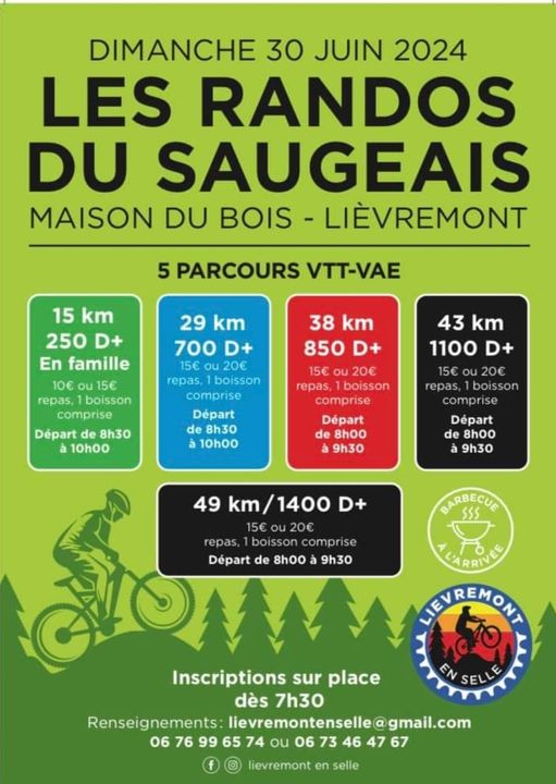 30 juin - Les randos du Saugeais - Maisons du Bois Lièvremont