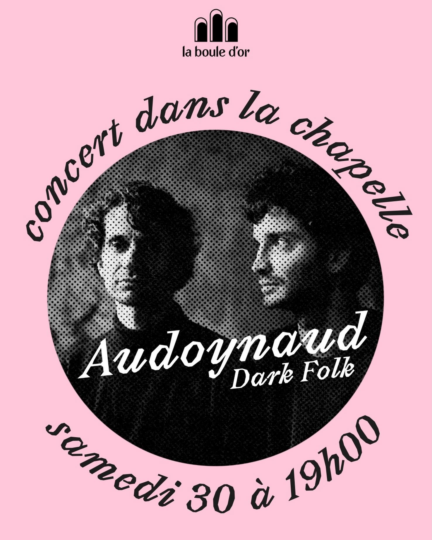 Concert dans la chapelle : Audoynaud — visuel événement