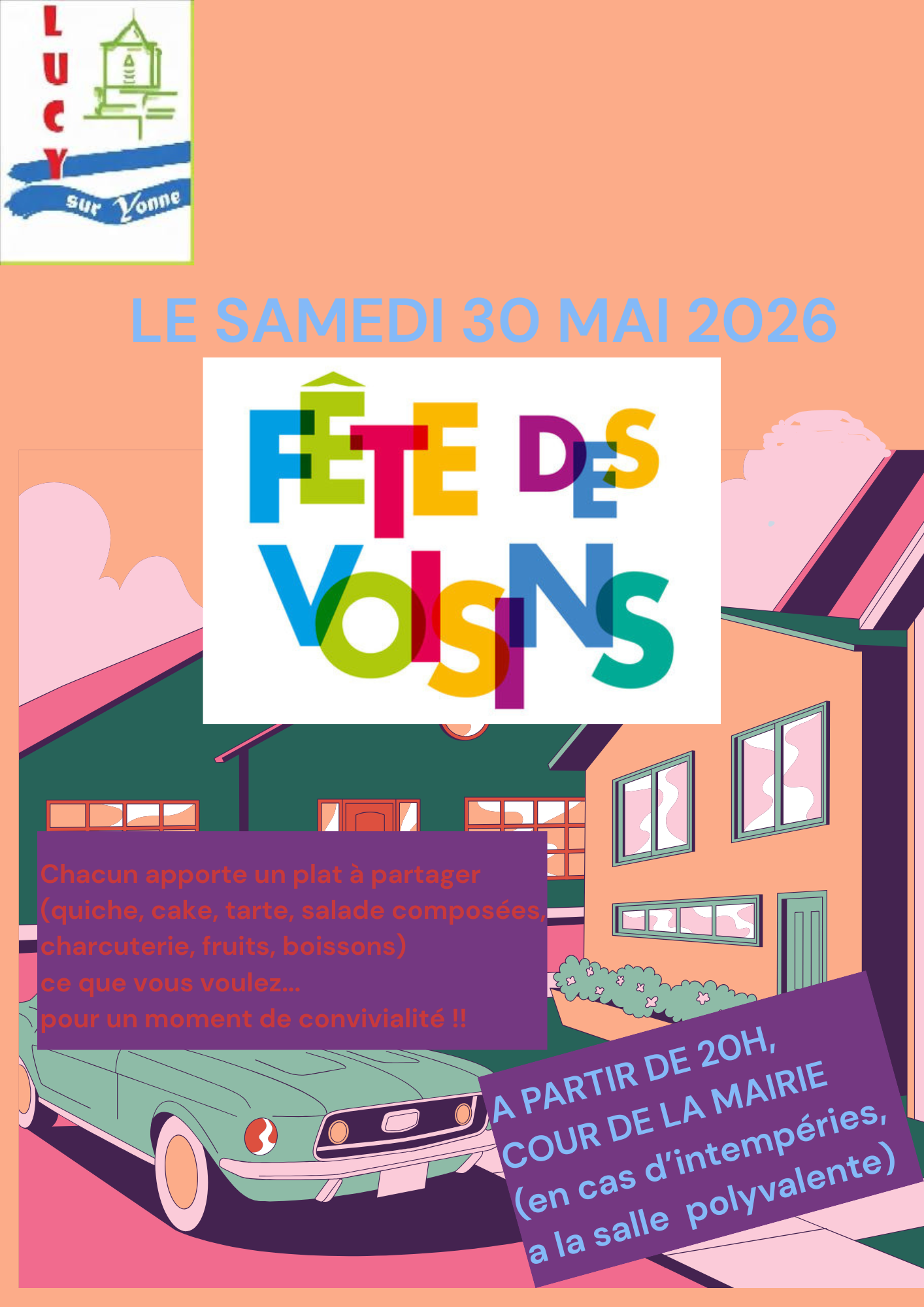 Fête des Voisins à Lucy-sur-Yonne