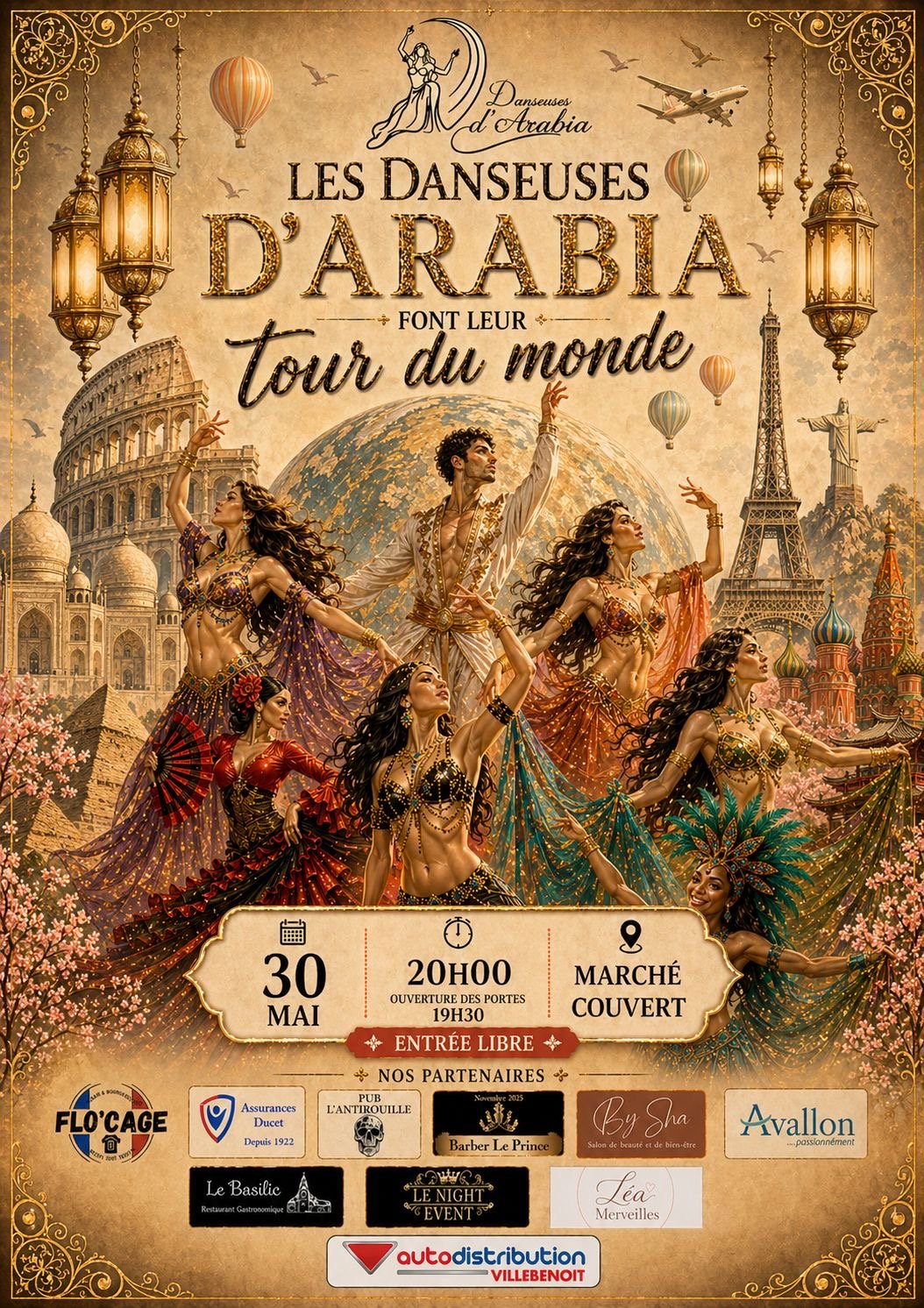 Les Danseuses d'Arabia font leur tour du monde