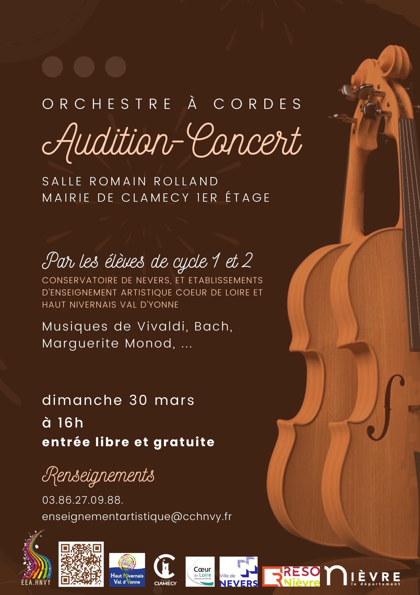 30 mars 2025 Audition Concert Clamecy