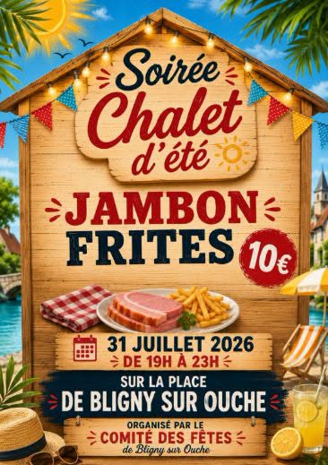 Repas Jambon Frites- Bligny sur Ouche