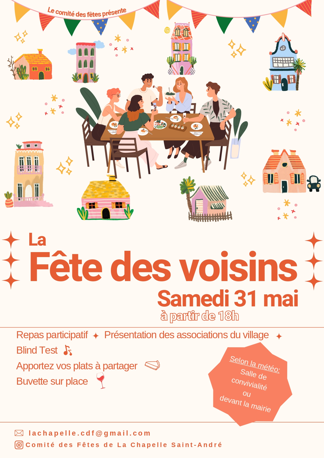 FÊTE DES VOISINS – LA CHAPELLE-SAINT-ANDRE