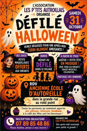 Défilé Halloween à Autoreille