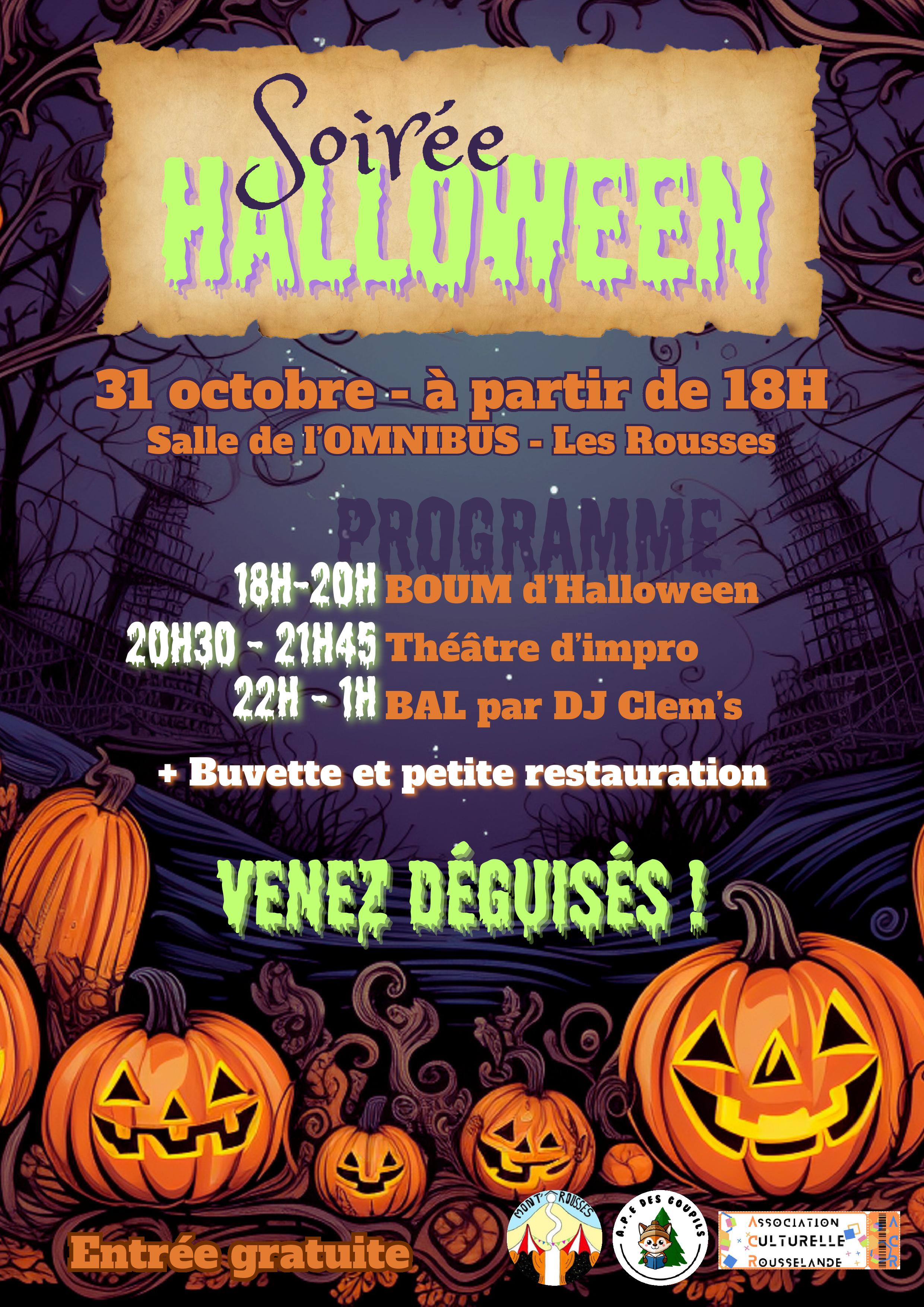 Soirée d'Halloween