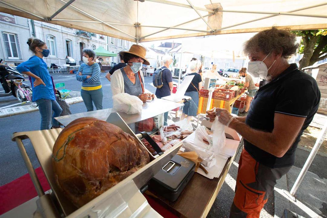 Marché bio de Tarragnoz