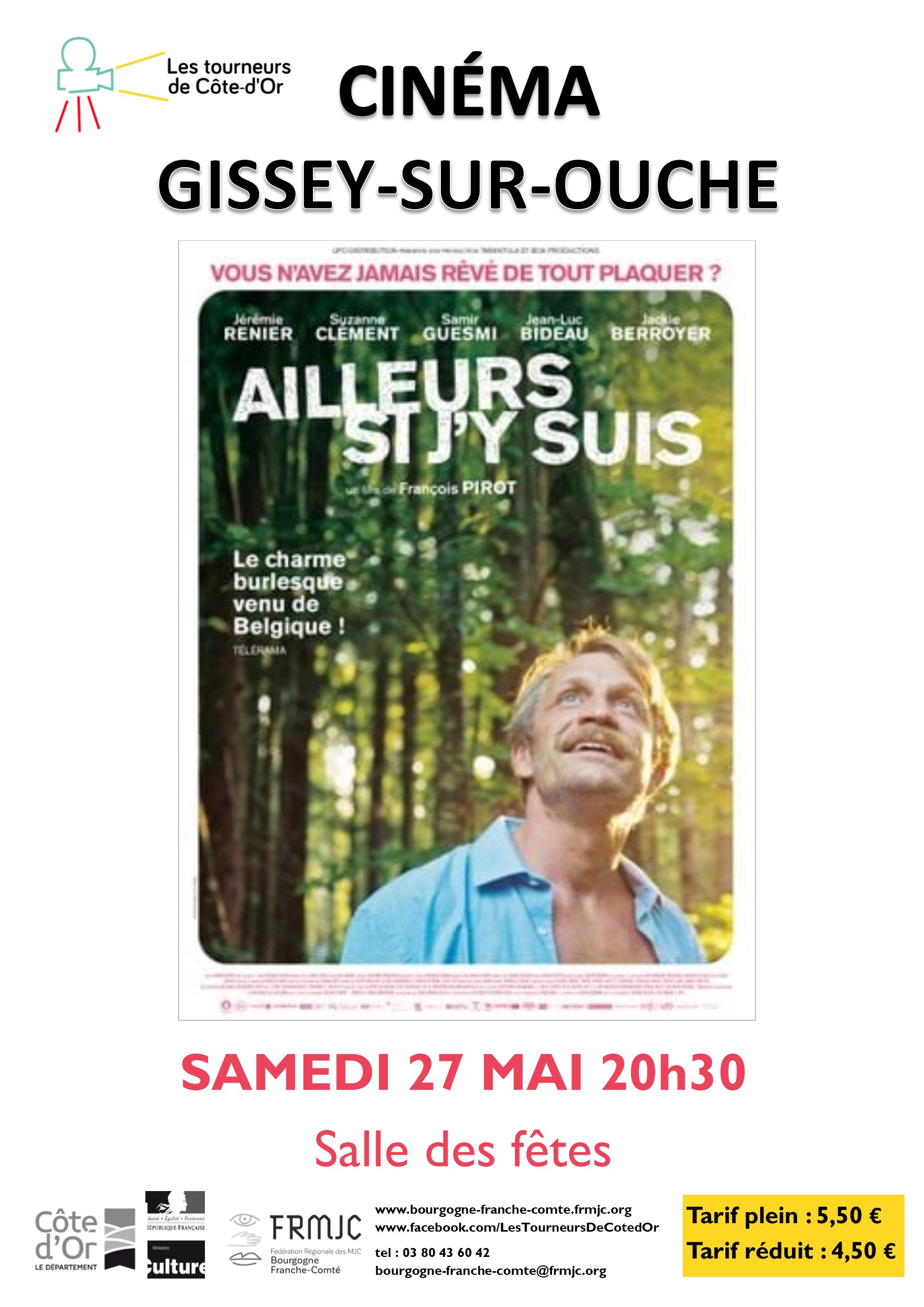 332 AFFICHE-FLYER AILLEURS SI J'Y SUIS