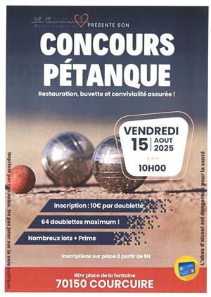 Concours de pétanque
