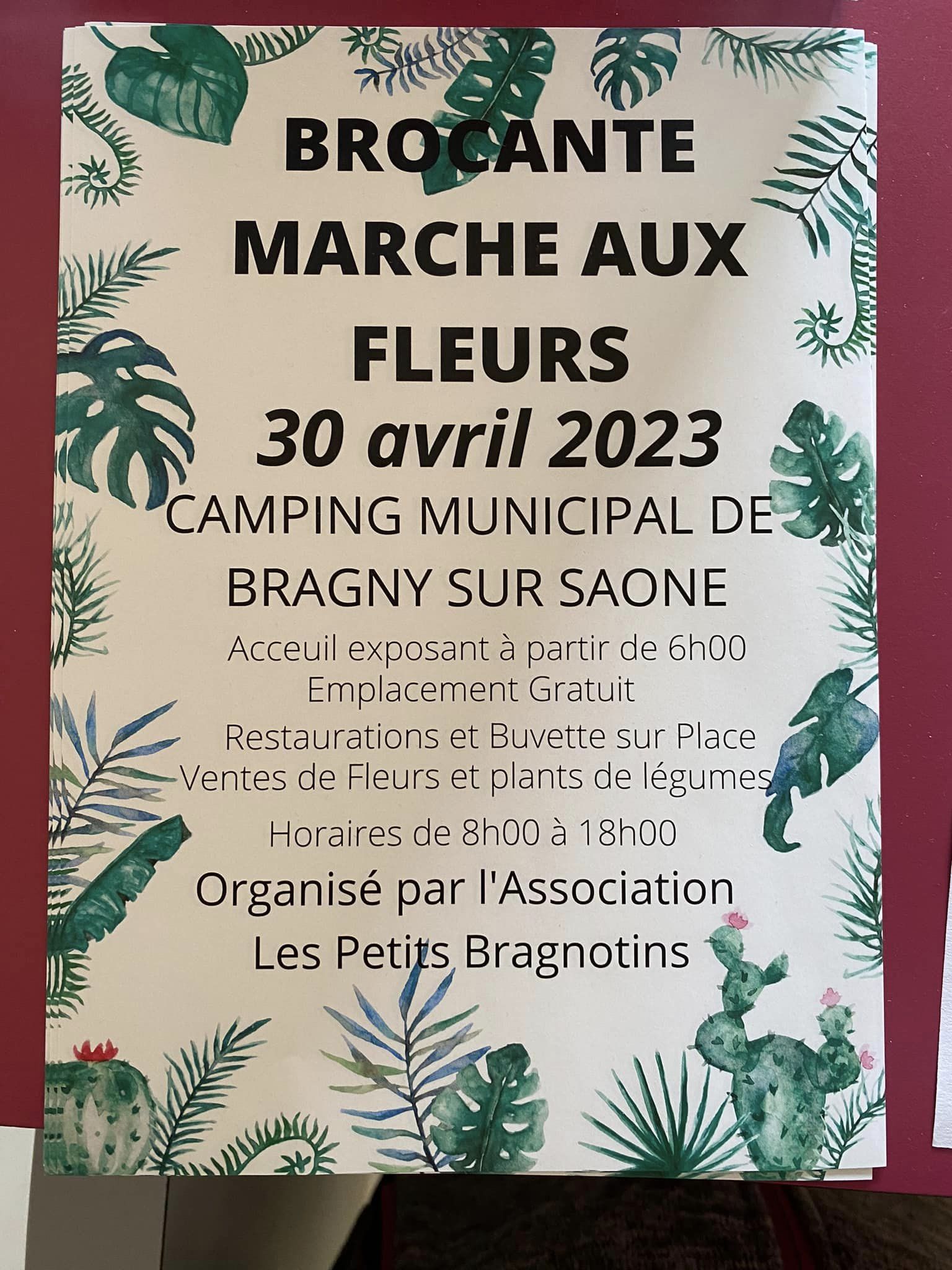 Marché aux fleurs