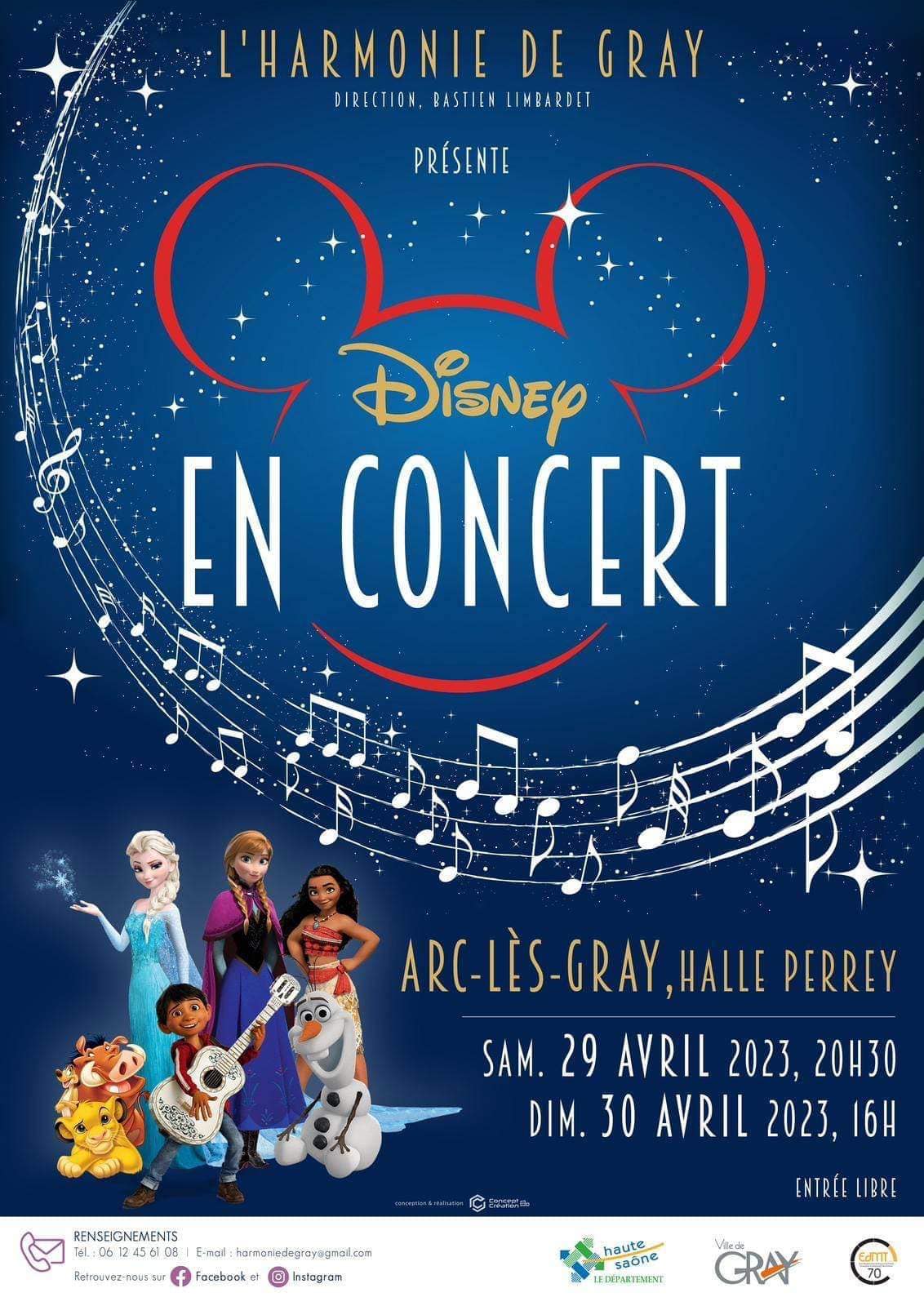 L'Harmonie de Gray en concert