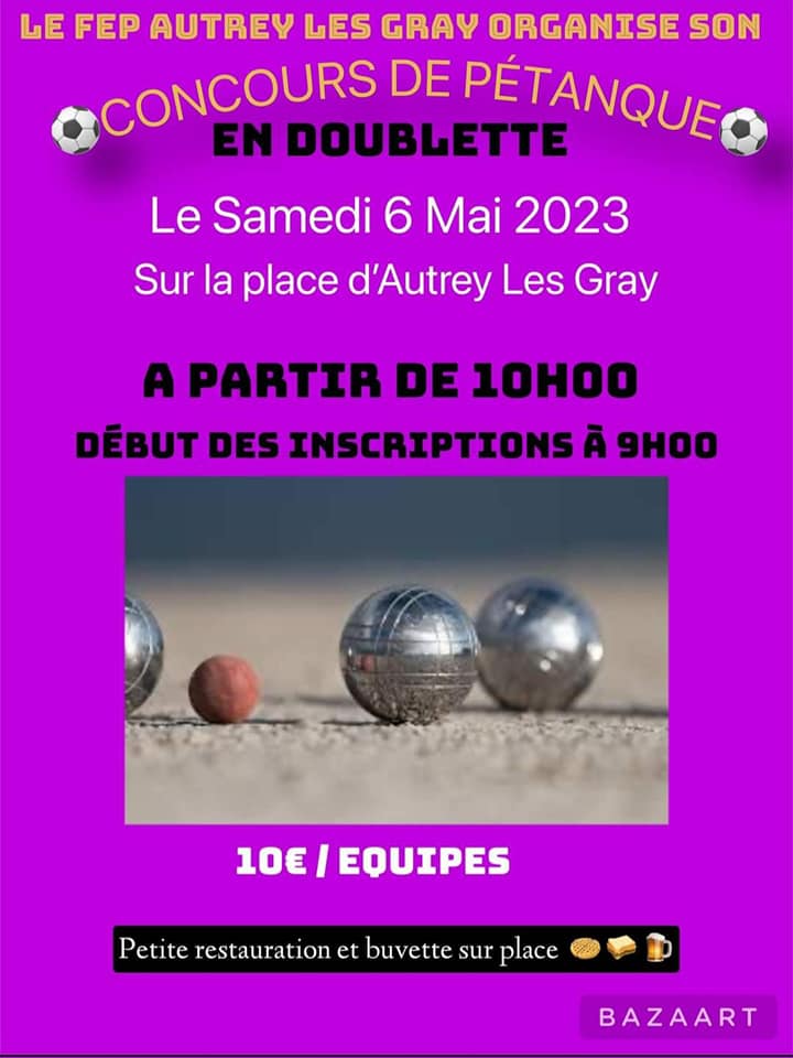 Concours Pétanque