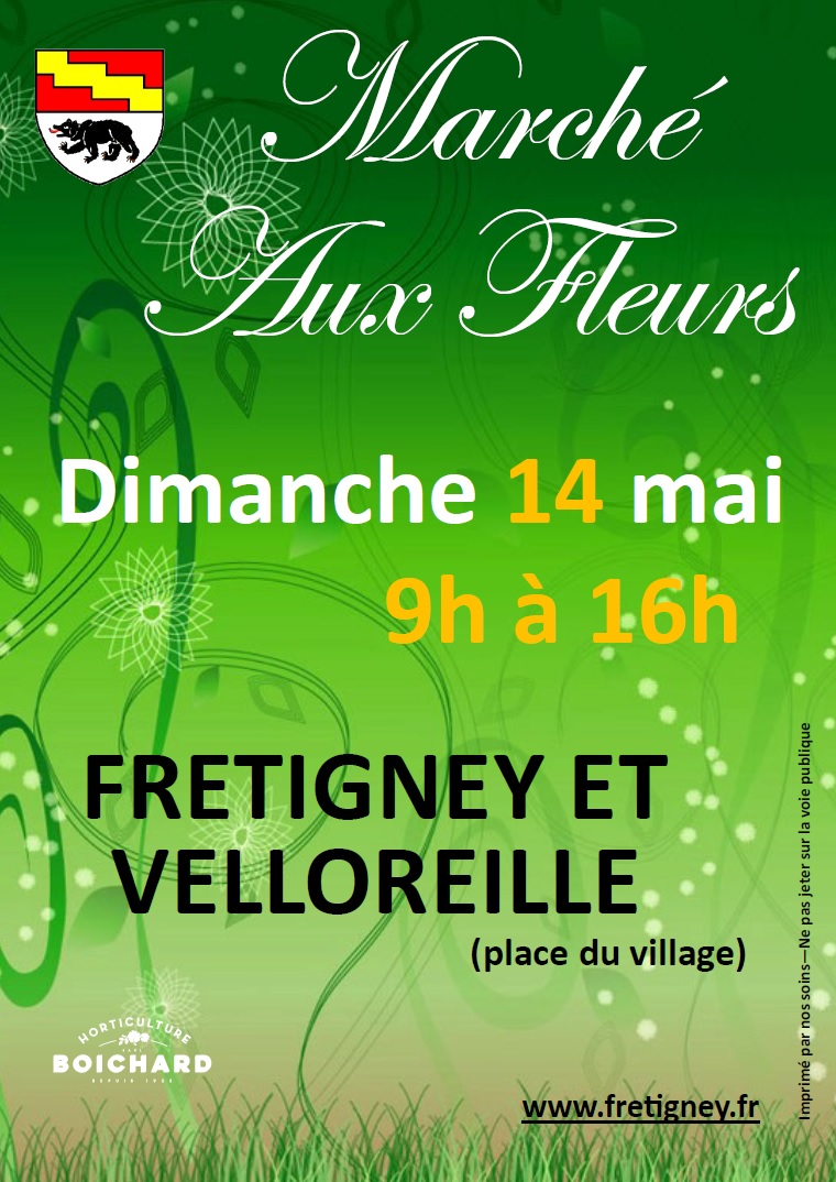 affiche marché