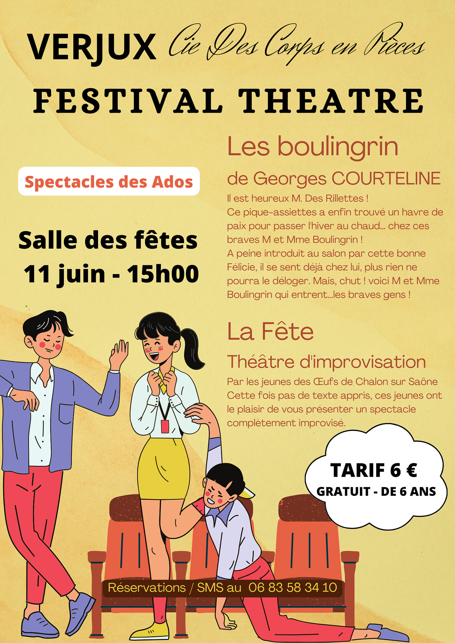 Théâtre affiche
