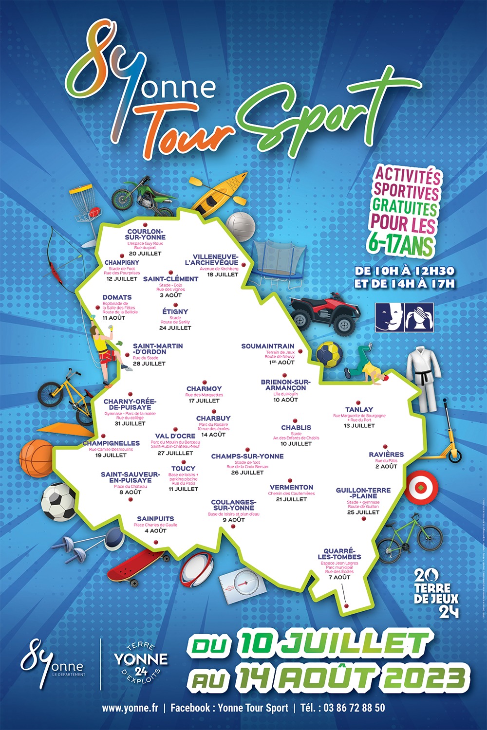Yonne Tour Sport 2023