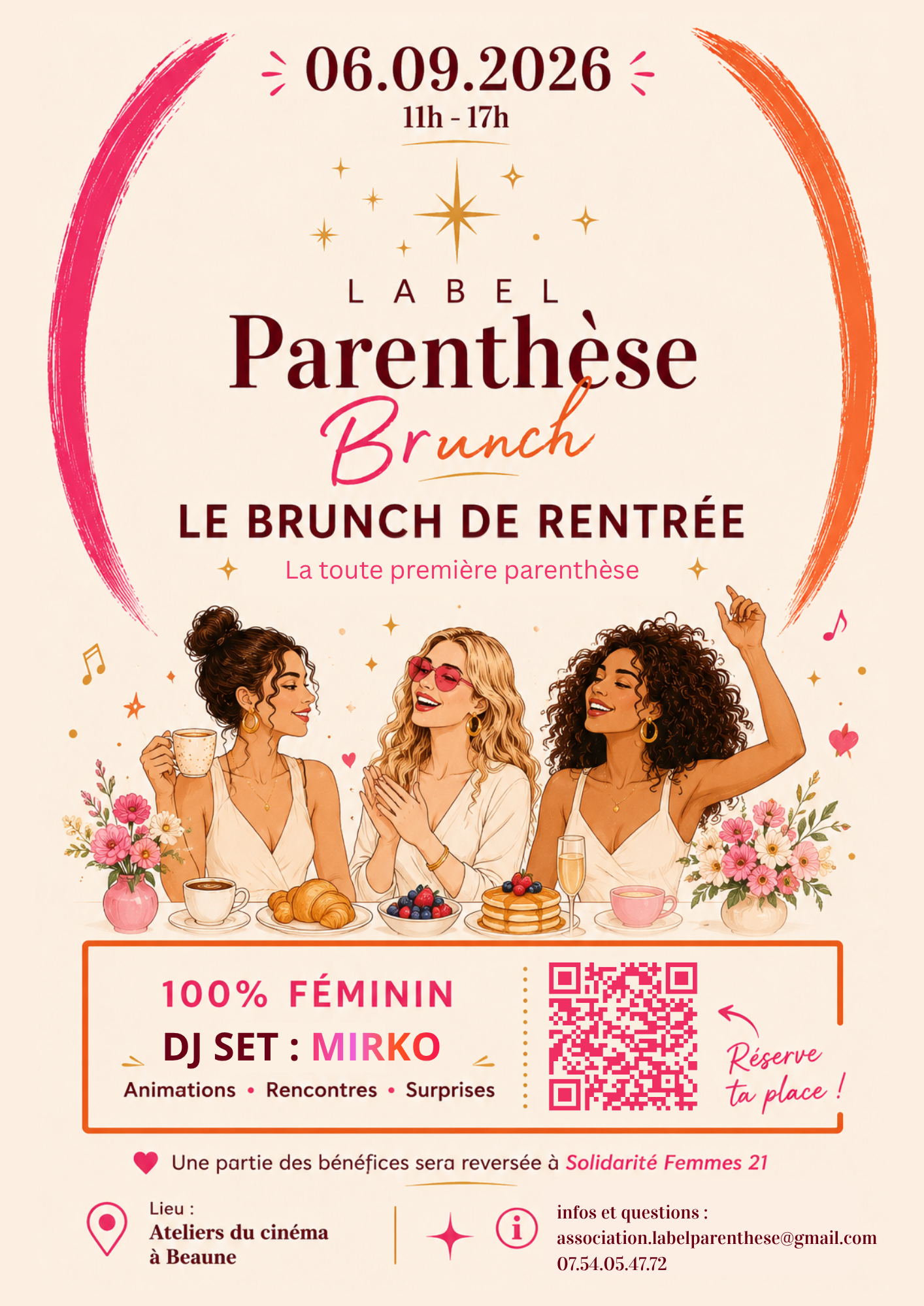 Brunch de Rentrée 100% Féminin by Label Parenthèse
