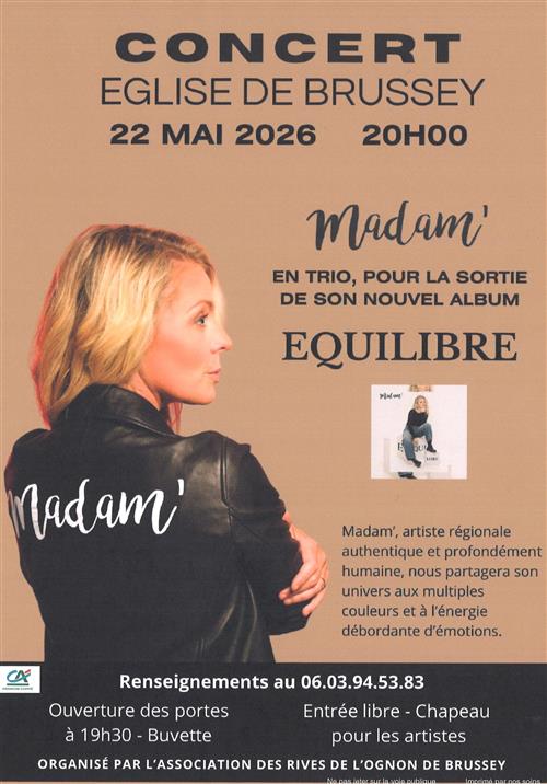 Concert - Eglise Brussey