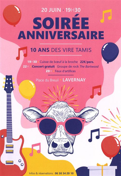 Soir&eacute;e Anniversaire