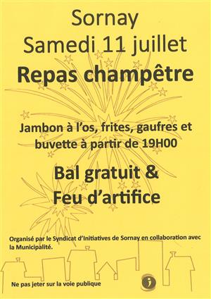 Repas champêtre
