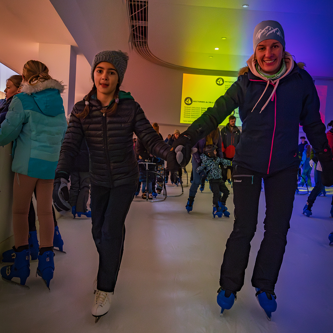 Soirée nocturne à la patinoire : Music & Lights 