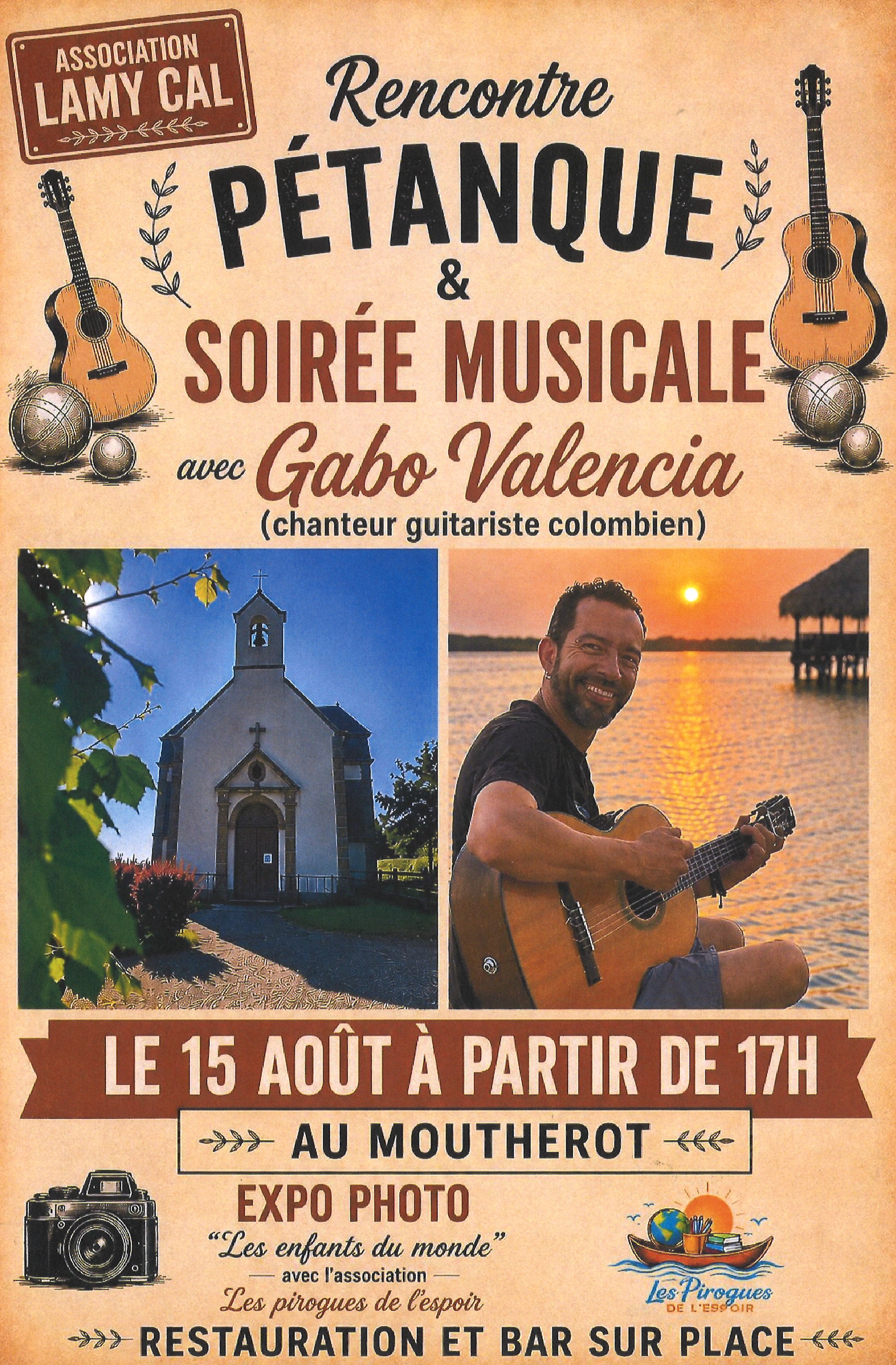 Rencontre pétanque et soirée musicale