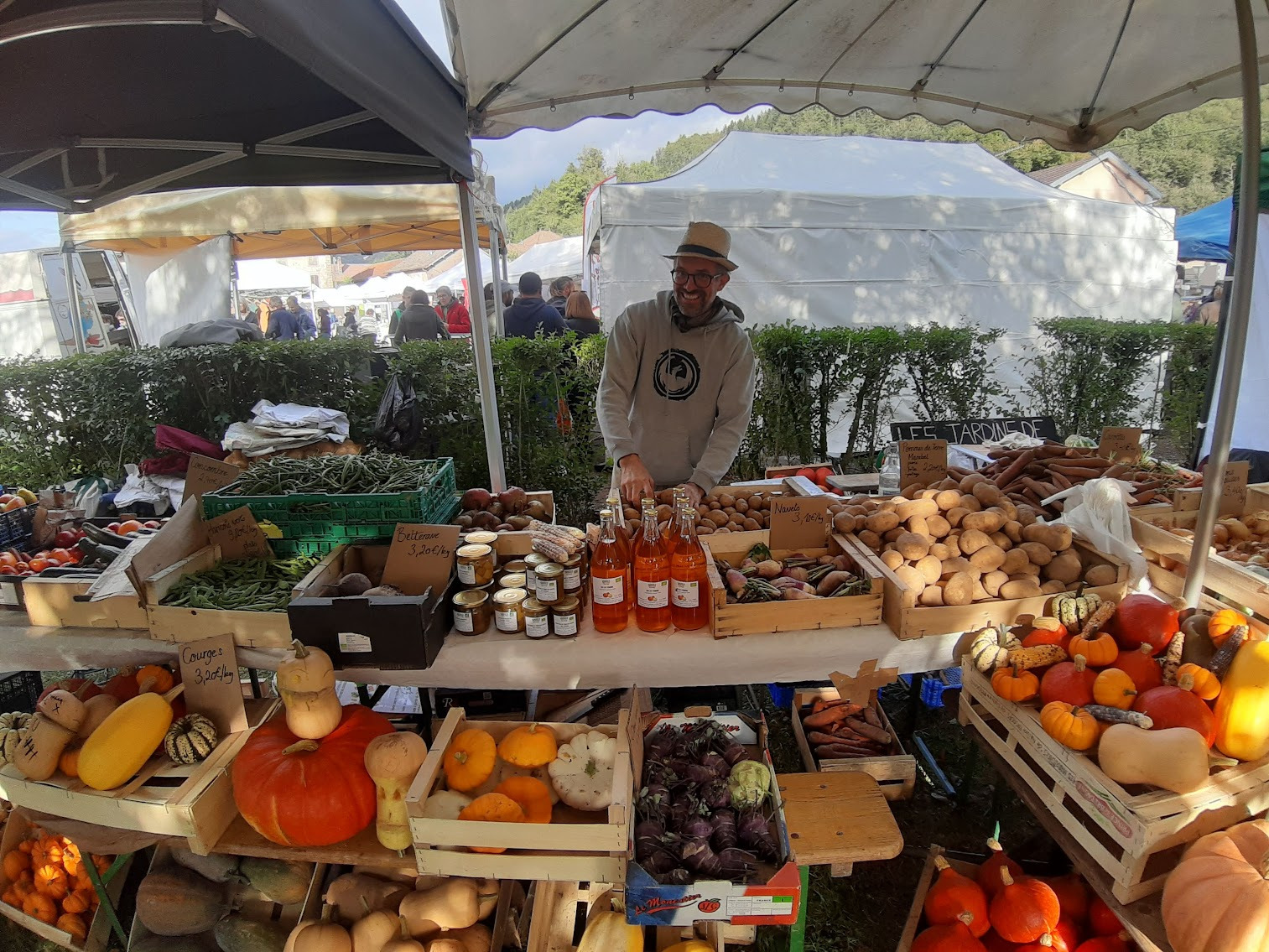 Les jardins et la conserverie de Théophile