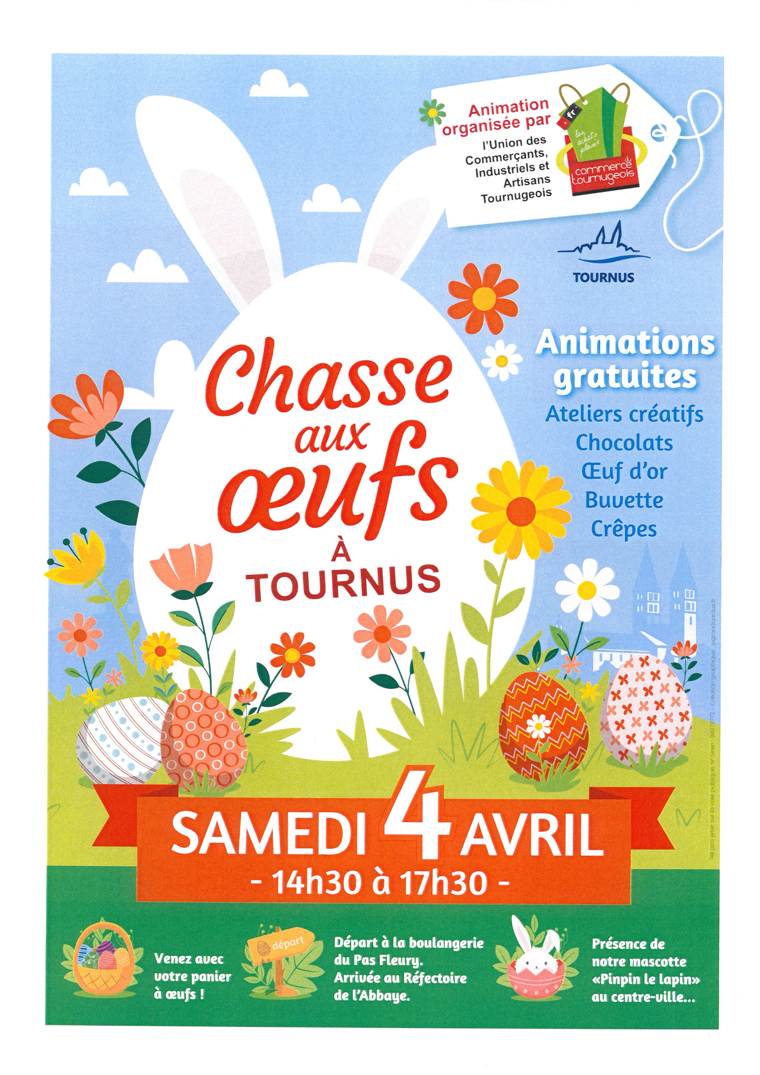 Chasse aux œufs Tournus
