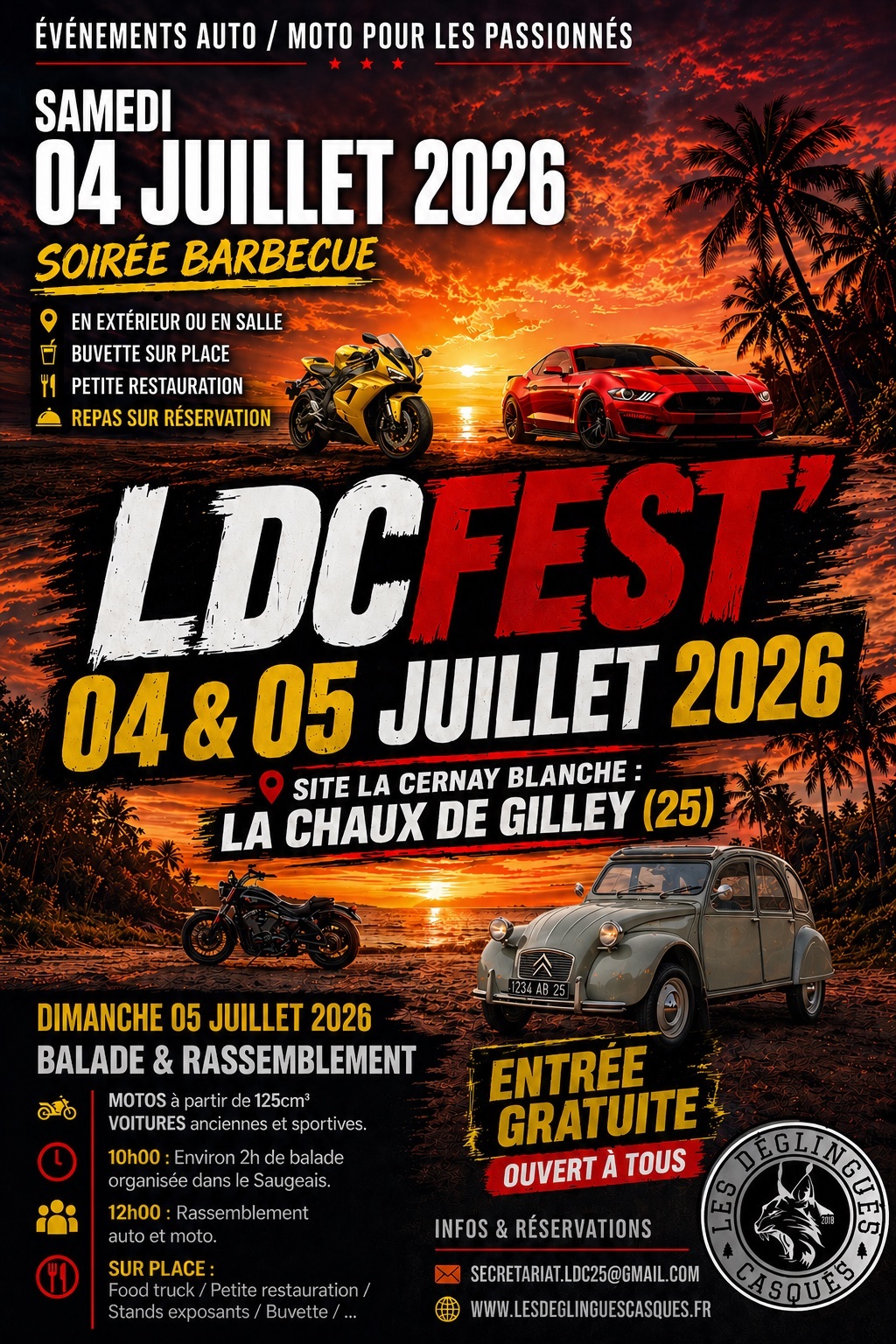 LDC Fest - Barbecue Motard et rassemblement